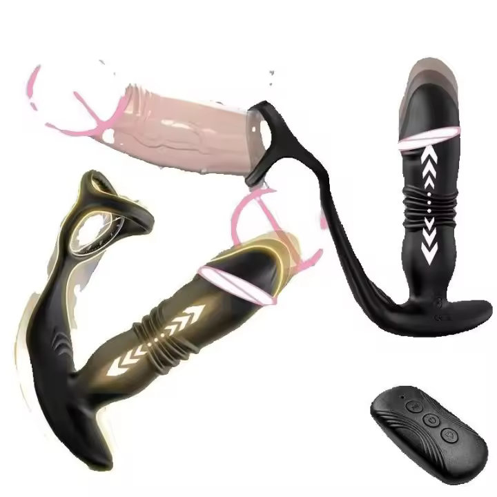 Massajeador Prostatal Vibratorio Herramienta de Autoestimulación para Hombres - 1