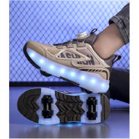 Nueva Mafia Zapatos Niñas 2024 Puede Caminar Y Deslizarse USB De Carga De Los Niños De Verano Zapatos Con Ruedas - details 18