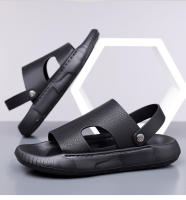 Sandalias de verano para hombre, nuevas, de suela suave, de piel suave, para playa, con suela gruesa - details 9