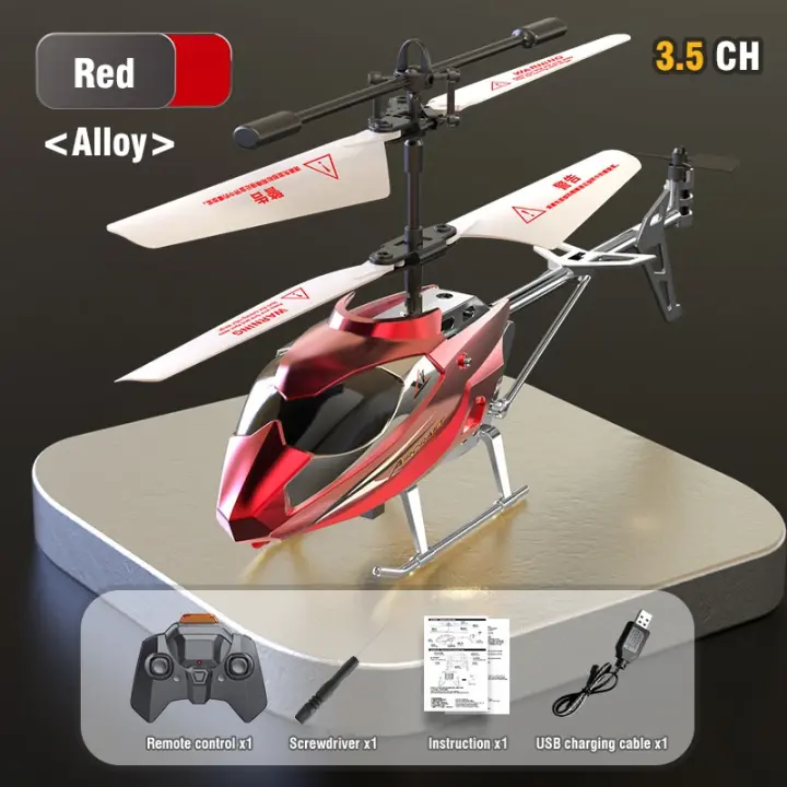 Helicóptero RC Resistente a Caídas Ligeras Aeronave de Control Remoto XK913 - 1