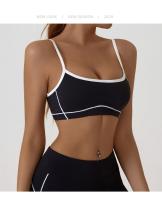 Sujetador deportivo de impacto para mujer, ropa interior push-up de alto soporte para gimnasio, Top corto sin mangas para Pilates y Yoga con almohadillas extraíbles - details 13