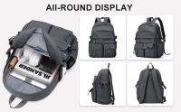 Mochila escolar para mujeres y hombres, Mochilas universitarias estéticas, ligera para escuela secundaria, Mochila portátil de Trabajo - details 6