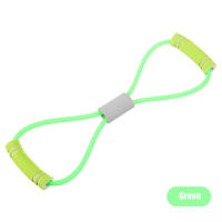 Banda de resistencia para Fitness, Yoga, gimnasio, equipo de Fitness, cuerda para tirar, figura 8, expansor de pecho elástico, cuerda para tirar de entrenamiento muscular - details 9