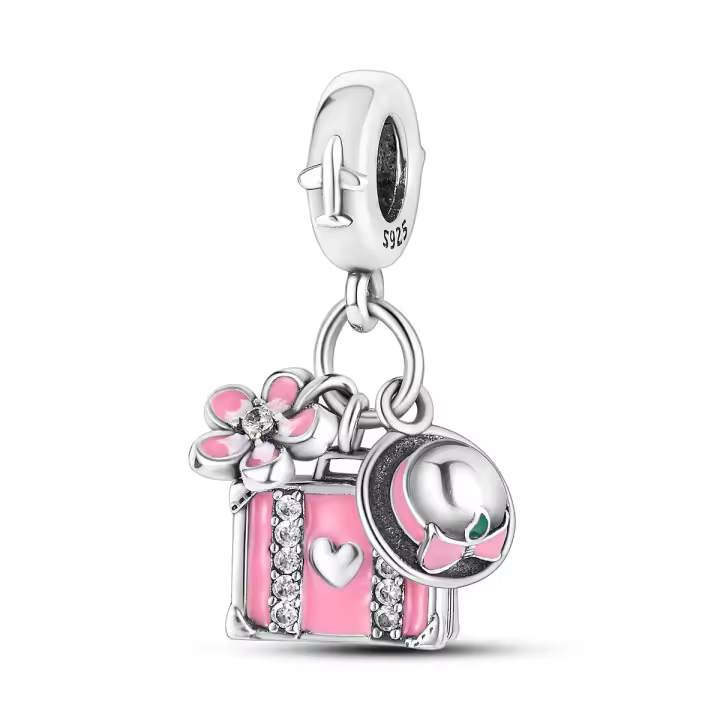 Colgante de Kit de Primeros Auxilios para Mujer y Niña, de Plata de Ley 925, se Adapta A LA Pulsera Original, regalo - 1