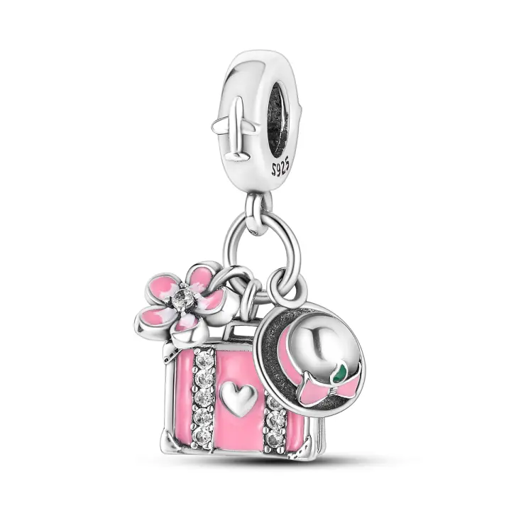 Colgante de Kit de Primeros Auxilios para Mujer y Niña, de Plata de Ley 925, se Adapta A LA Pulsera Original, regalo - 1