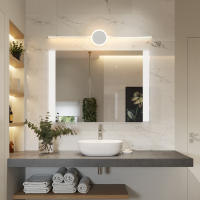 NEO Gleam-Lámpara led de pared para espejo de baño, accesorio de iluminación moderno para montaje en pared, AC85-265V, 19W-27W - details 3