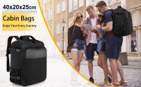 Mochila de viaje cabina avion 40x20x25, bolsa para ordenador portátil, impermeable para deporte al aire libre - details 0