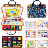 Juguete creativo para bebé, tablero educativo sensorial, actividad de mano, aprendizaje temprano, divertido para bebés y niños pequeños, 1 Juego - details 18