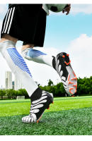 Alta parte superior transpirable zapatos de fútbol hierba artificial antideslizante zapatillas - details 14