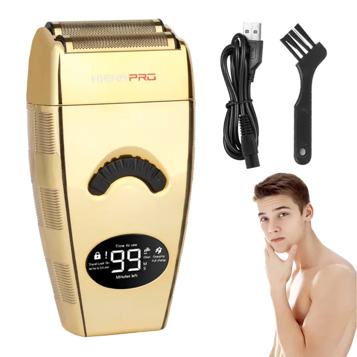 Afeitadora Eléctrica Mini Impermeable Recargable y Compacta para Hombres, Adolescentes y Chicos - 1