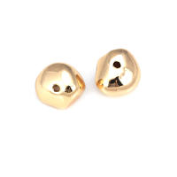 Espaciador de arco iris y Luna de latón, Color oro de 18K, paloma, estrella, nube, cilindro, pulsera ovalada, cuentas, fabricación de joyería, accesorios Diy - details 52