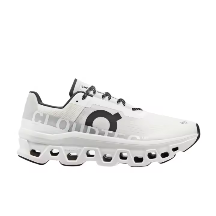 Zapatillas Blancas On Running Cloudmonster Todo Blanco - 1