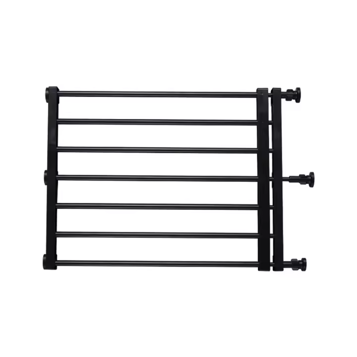 Portones retráctiles para bebés, valla ancha montada a presión para perros, Protector de seguridad, puerta y escalera - 1
