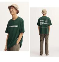 Camiseta de Verano 2024 para Hombres Manga Corta, Estampado con Bordado Texturado, Ajuste Suelto - details 3