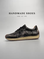 Zapatos deportivos de cuero de vaca de alta gama, nuevos zapatos casuales de cuero para hombre - details 5