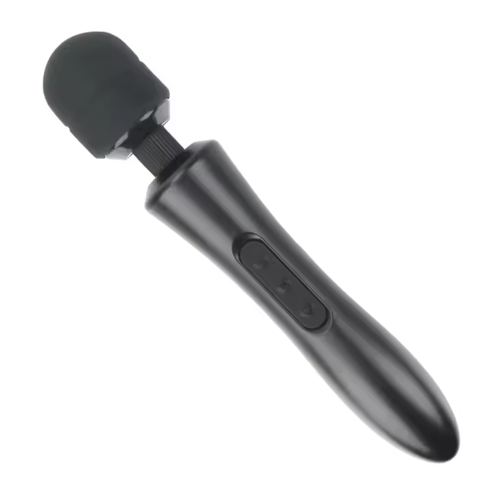 Vibrador de Masaje Corporal 20 Frecuencia 8 Velocidad Potente Bastón Mágico con Cabeza Grande Producto Sexual para Mujeres Juguetes Sensuales Saludable - 1