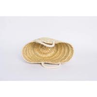 Pack 3 Mini Capazos de Arras Palma Natural - details 2