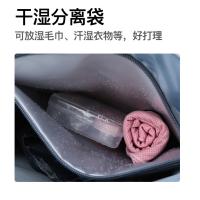 Mochila de Viaje de Gran Capacidad para Mujer IKE MARTI Bolso Cruzado Multifuncional con Cinturón de Cojín de Aire Hecho en Oxford, Patrón Sólido - details 36