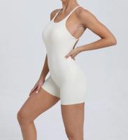 Mono de yoga Peach para levantamiento de glúteos y espalda hermosa para correr al aire libre para mujer, ejercicio ajustado, mono de fitness de secado rápido - details 2