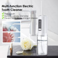 Irrigador Bucal Eléctrico Limpiador Dental de Agua con Estomada Giratoria 360 - details 12