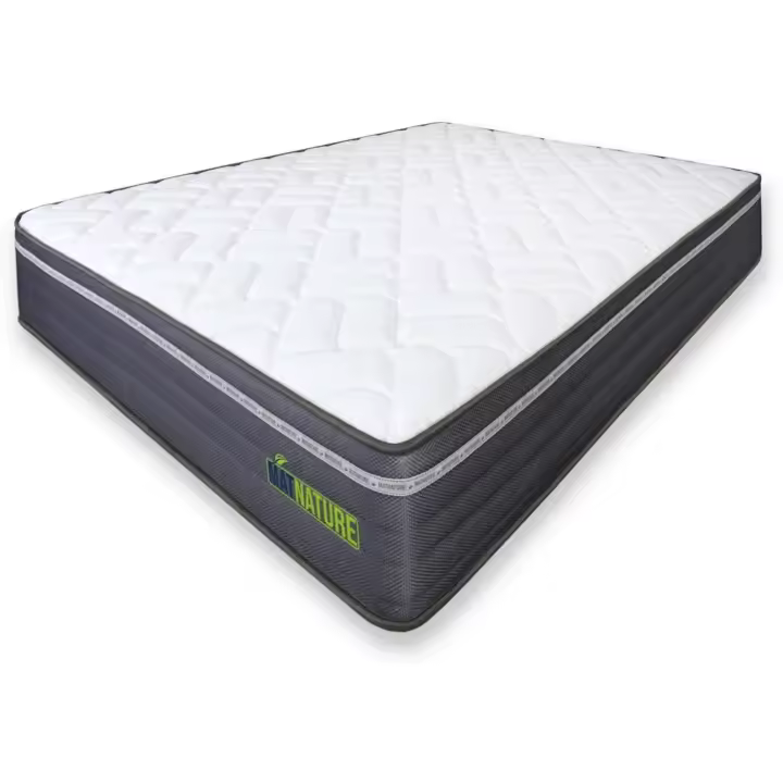 Colchón Viscosoft Reversible Firme, Antideslizante, Transpirable, Antibacteriano, Regulación Termológica Óptima Alta 21 cm Tejido de Alta Calidad - 1