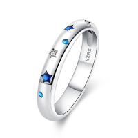 Anillo de Plata Esterlina 925 con Zirconia de Estrella de Copo de Nieve - details 41