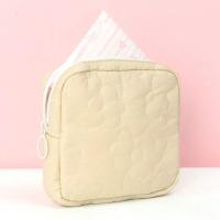 Bolsa de Almacenamiento de Pañuelo Higiénico Bordado de Color Sólido Ideal para Viajes, Almacenamiento en Casa, Dormitorio - details 6
