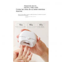 Manicura eléctrica hogar mini molino automático para adultos, bebés y ancianos, manicura, poda y molino de uñas - details 5