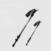 Bastones de senderismo ultraligeros para adulto y niño, bastón plegable para caminar, acampada, familia, 62-135cm - details 2