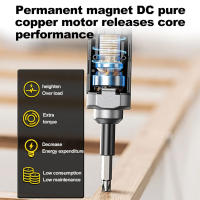 Conjunto de Destornillador Eléctrico de Precisión Herramienta de Reparación de Reloj de Casa Destornillador Eléctrico Recargable para Bricolaje Ferretería Manuales de Herramientas - details 4