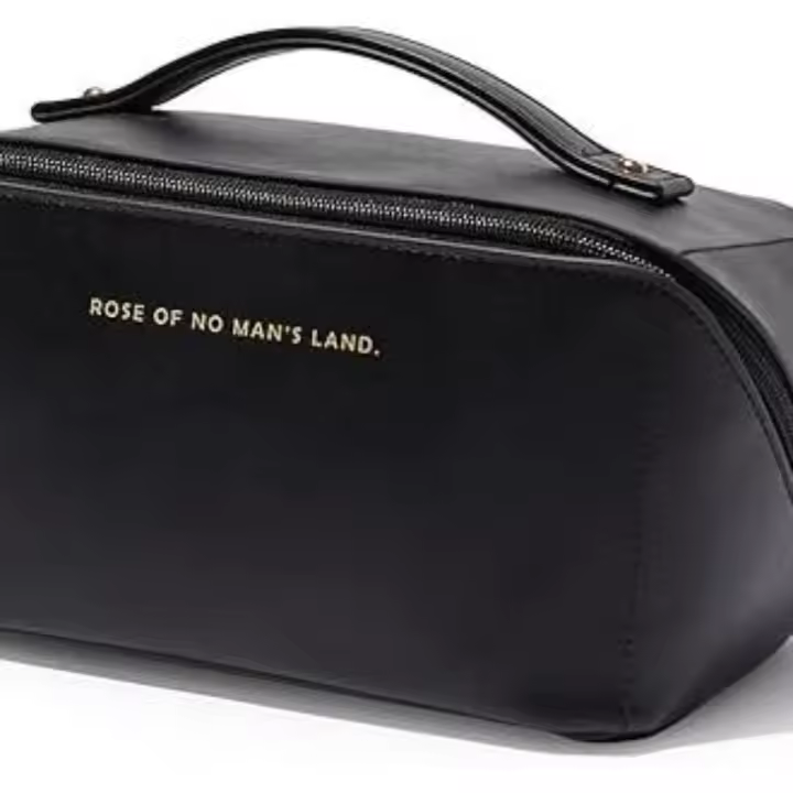 Bolsa de Maquillaje de Viaje de Gran Capacidad Bolsa de Cosméticos Impermeable Portátil para Mujeres con Divisor y ASA - 1