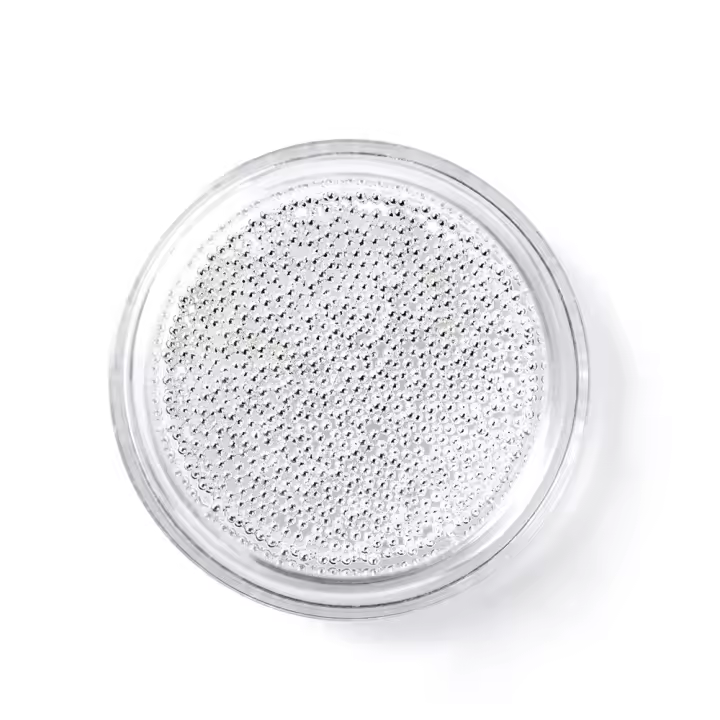 KADS 3D oro plata bola de acero de brillo de uñas de arte decoración redondo accesorios para uñas manicura uñas adornos - 1