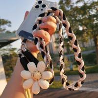 Correa de Teléfono Lanyard para Mujeres Estilo LargoinsCuerda trenzada hecha a mano de flor de viento, duradera, anti-pérdida para exteriores - details 20