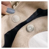 Bolso grande de viento para mujer, bolsa de hombro de cuero abrasivo con flecos, a la moda, Europa y Estados Unidos, 2025 - details 28