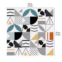 Geometric Tile Lack Table Tops Wall Art Furniture Removable Self-Adhesive Waterproof Wallpaper Wall Sticker - details 3