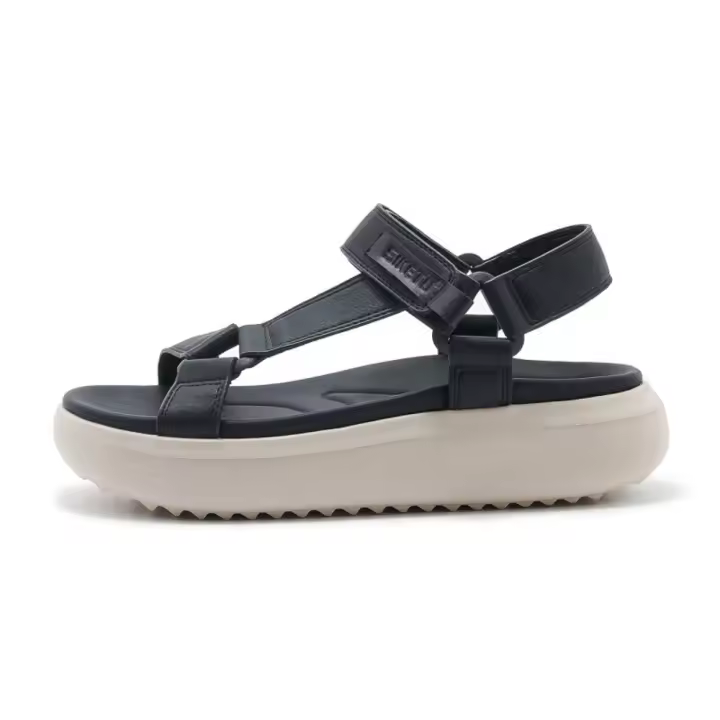 Nuevas sandalias juveniles 2025, deportivas casuales, plataforma cómoda, velcro, zapatos de mujer de talla grande - 1