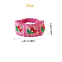 Diadema tejida de flores, banda para el cabello de estilo étnico bohemio colorido, accesorios para el cabello para niña, pañuelo de ganchillo hueco Pastoral para viaje - details 0