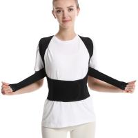 Corrector de postura de espalda para mujeres y hombres, soporte de espalda ajustable y alisador para escoliosis, corrección jorobada, corrector de columna, soporte de espalda y entrenador de postura - details 1