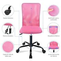 T-LoVendo TLV-1265 Silla de Oficina de Malla Giratoria Sin reposabrazos, detalles.