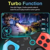 Mando inalámbrico Compatible con Switch, Gamepad Bluetooth para Android, iOS, PC, Joystick - details 4