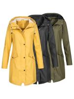 Chaquetas impermeables de Montañismo para mujer, chubasquero largo para montar en bicicleta al aire libre, regalos femeninos - details 2
