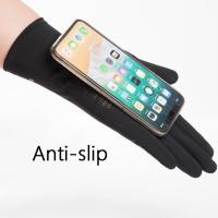 Guantes finos de seda de hielo para hombre y mujer, guantes de pesca transpirables con protección solar, guantes de ciclismo de verano Unisex de alta elasticidad - details 12