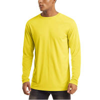 MAGCOMSEN UPF 50+ camiseta de manga larga para hombre con protección solar UV camiseta de playa verano de secado rápido - details 7