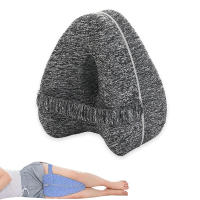 Almohada De Memoria Para Pierna Almohada De Soporte Para Dormir Ortopédica Alivio Del Dolor De Cintura Y Rodilla Cojín De Túbulo De Poliéster 100% Forma De Corazón - details 0