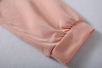 Top de cuello redondo para mujer, pantalones cortos sueltos, suéter informal de dos piezas, Ropa nueva 2024 - details 14
