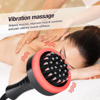 Masajeador eléctrico adelgazante corporal, cepillo meridiano para quemar grasa, drenaje linfático Gua Sha, anticelulitis, terapia de luz roja infrarroja - details 4