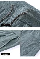 Pantalones Deportivos de Seda de Hielo para Hombres Cómodos y Ligeros para Verano, Primavera, Otoño - details 14