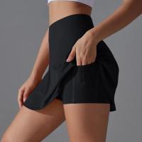Falda de Cintura Alta Transpirable, Secado Rápido, Doble Capa para Yoga, Correr, Zapatillas para Mujer - details 17