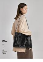 Ladies Handbag Fashion Design Tote Casual Pockets Ladies Handbag Chain Large Shoulder - details 1