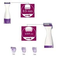 Kit de Bikini perfecto 5 en 1, maquinilla eléctrica para cortar el pelo Facial de precisión para mujer, afeitadora, microdepiladora, afeitadora para cara y cuerpo - details 3